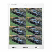 メルセデス280SE W108 ラベル (フルシート)