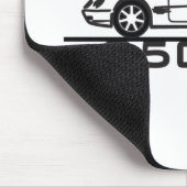 メルセデス350 slタイプ230 マウスパッド (コーナー)