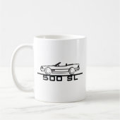 メルセデス500 SLタイプ129 コーヒーマグカップ (左)