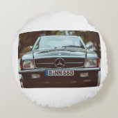 メルセデス・ベンツはドイツの高級自動車ブランド ラウンドクッション (裏面)