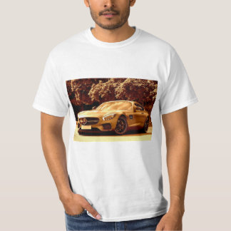 メルセデス・ベンツ自動車の男性tシャツ tシャツ