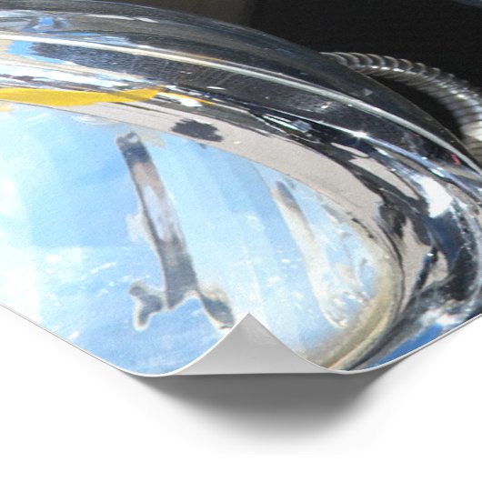 メルセデス・ベンツ260D.世界初のディーゼル車。 ポスター (角)