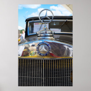 メルセデス・ベンツ260D.世界初のディーゼル車。 ポスター