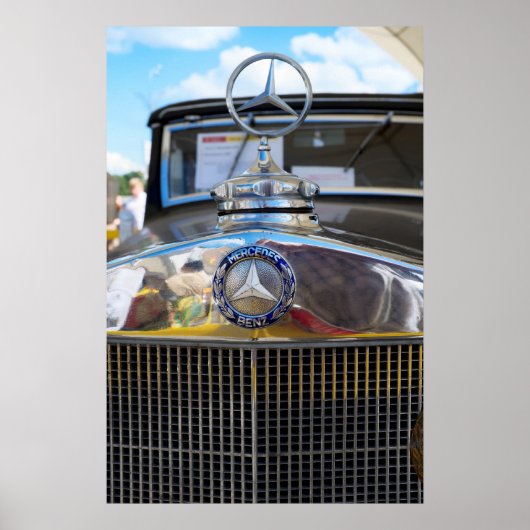 メルセデス・ベンツ260D.世界初のディーゼル車。 ポスター (正面)