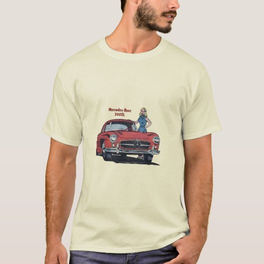 メルセデス・ベンツ300SL Tシャツ (正面)