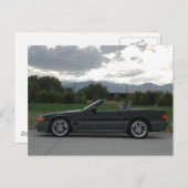 メルセデス・ベンツ500 SLロードスター ポストカード (正面/裏面)