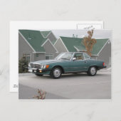 メルセデス・ベンツ560 SLロードスター ポストカード (正面/裏面)