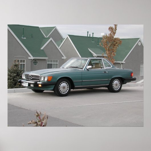 メルセデス・ベンツ560 SL ポスター (正面)