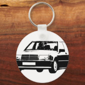 メルセデス・ベンツ–190E キーホルダー (正面)