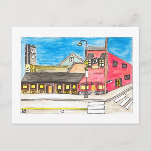 メルセデス ポストカード (正面)