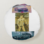  メルセデス – AMG C63Sクーペ ラウンドクッション (裏面)