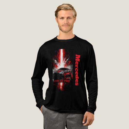 メルセデス AMG GT プロ トライブレンドＴシャツ (正面全体)