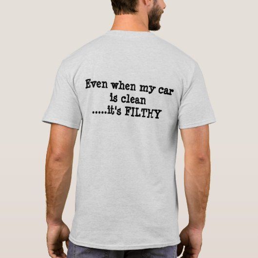 メルセデスAMG,スポーツパフォーマンス, C43 Tシャツ (裏面)