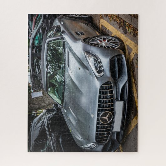 メルセデスAMG SLロードスター ジグソーパズル (縦)