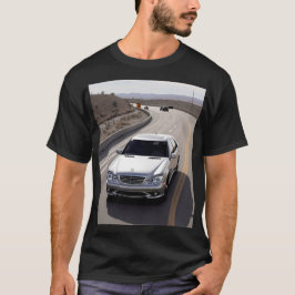 メルセデスE63 AMG Tシャツ – 高級スポーツカーE用