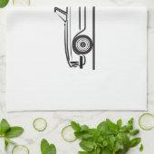 メルセデスSLパゴダパゴダカブリオ キッチンタオル (折り畳み)