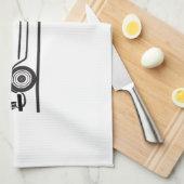 メルセデスSLパゴダパゴダカブリオ キッチンタオル (四つ折り)