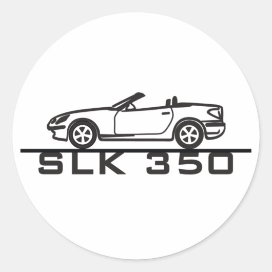 メルセデスSLK 350 ラウンドシール (正面)
