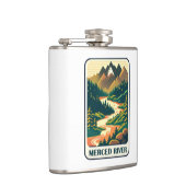 メルセドリバーカリフォルニアカラー フラスク (右)