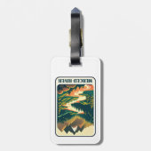 メルセドリバーカリフォルニアカラー ラゲッジタグ (裏面縦)