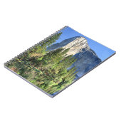 メルセド川の上のエルキャピタン – ヨセミテバレー ノートブック (左側)