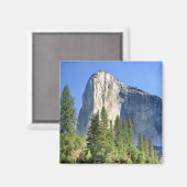 メルセド川の上のエルキャピタン – ヨセミテバレー マグネット (正面/裏面)