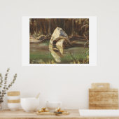 メルセド鏡プリント ポスター (キッチン)