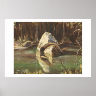 メルセド鏡プリント ポスター