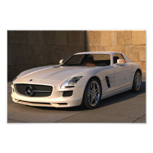 メルセ素晴らしドスポーツカー フォトプリント