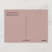 メルツガモロッコのラクダ列車 ポストカード (裏面)