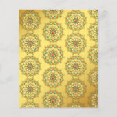 メルディブルー金ゴールドジュエリーペイズリー予算 (裏面)