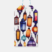 メルディモロッコスタイルアーチ感謝していお気に入り ギフトタグ (裏面)