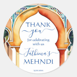 メルディモロッコスタイルアーチ感謝していお気に入り ラウンドシール