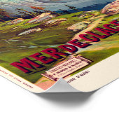 メルデグラスモンブランフランスヴィンテージポスター1898 ポスター (角)