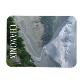 メルデグラセ、シャモニー、モンブラン、アルプフランスのス マグネット (横)