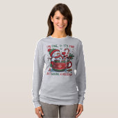 メルトダウンするだけさ、雪だるま Tシャツ (正面フル)