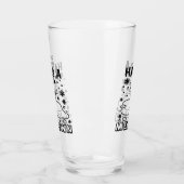 メルトダウンを持つ |クリスマスおもしろい雪だるまユーモア タンブラーグラス (左)