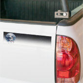 メルトダウン(半宇宙の背景) バンパーステッカー (トラック上)