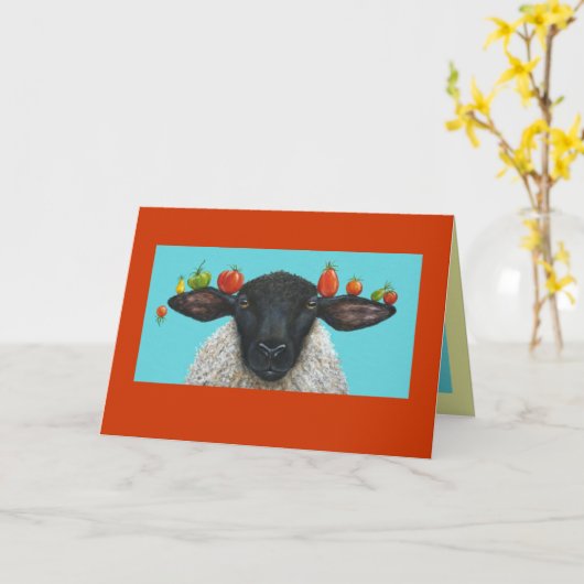 メルバと彼女のマターズカード カード (黄色い花)