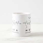 メルバペプチド名mug コーヒーマグカップ (中央)