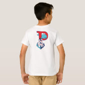 メルビルいかり「P」 Tシャツ (裏面フル)