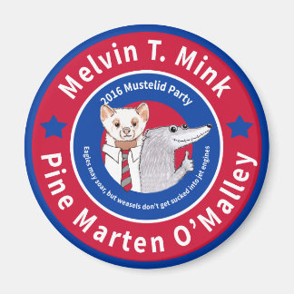 メルビンT.ミンク磁石 マグネット