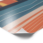 メルボルンのビンテージポスター フォトプリント            (角)