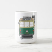 メルボルンの伝統の市街電車のマグ コーヒーマグカップ (中央)