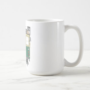 メルボルンの伝統の市街電車のマグ コーヒーマグカップ