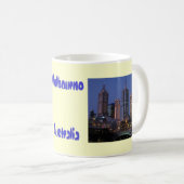 メルボルンオーストラリアのクールな写真撮影のマグのデザイン コーヒーマグカップ (正面右)