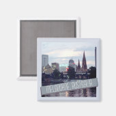 メルボルンオーストラリア旅行記念冷蔵庫用マグネット マグネット (正面/裏面)