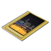 メルボルンオーストラリアCBDナイトライト ノートブック (左側)