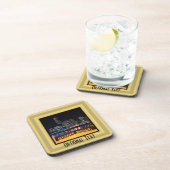 メルボルンオーストラリアCBDライトオーバークイーンズブリッジ コースター (右側)