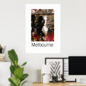 メルボルングラフィティIII ポスター (ホームオフィス)